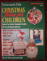 WOMANs DAY Christmas Ideas for Children 1971 #14 Snoopy Peanuts Cards Gift Wrap - £7.75 GBP