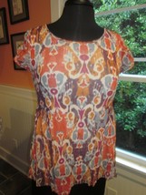 Weston Wear Sprouted Peplum Anthropologie Top Size Small Pre-Owned - £15.97 GBP