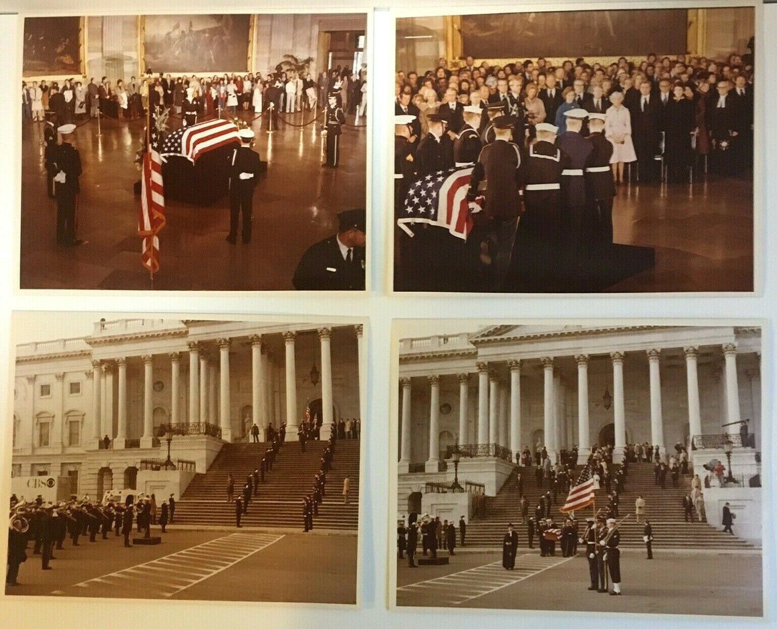 Primary image for 1978 Senator Hubert Humphrey Funeral Processional Photos Capitol Rotunda Lot 4