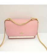 Coach CV978 Signature Klare Crossbody Leather Handbag Chalk Carnation - $292.60 CAD