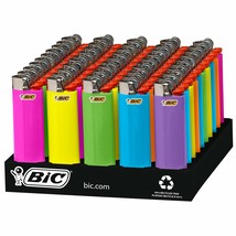 BIC Classic Lighters, Pocket Lighter Style, Fashion Assorted Colors, 50 ... - $90.83 CAD