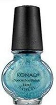 Konad Stamping Nail Art Special Nail Polish Secret Blue 11 ml  - $14.99