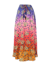 NWT Anthropologie Farm Vibrance Maxi in Digital Ombre Print A-line Skirt XS - £71.64 GBP