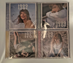 Taylor Swift 1989 Taylor&#39;s Version CD Bundle with Poloroids Lot of 4 CD&#39;s - £193.46 GBP