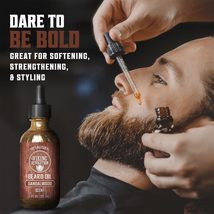 Beard Conditioner Sandalwood Oil for Men - Natural Mens Beard Oil with Arg - $22.48