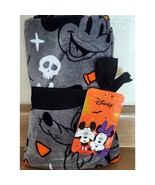 Disney Halloween Mickey Mouse Pluto Gray Hand Towel Set of 2 16&quot;x28&quot; NWT... - $13.47