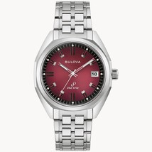 Bulova Jet Star Men  Red Dial Watch 96B401 - £411.88 GBP