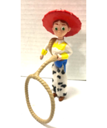 Disney Toy Story JESSIE Spinning Lasso Rope Christmas Ornament - $184.45 MXN