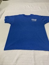 Vintage Single Stitch Blue T Shirt NO TAG First National Bank of Crossvi... - $9.05