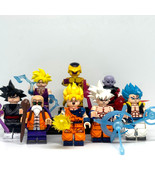 8pcs Dragon Ball Goku Ultra Instinct Goku Black Jiren Frieza Minifigures... - $21.99