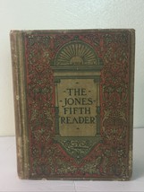 1903 ~The Jones Fifth Reader ~ Poe, Victor Hugo, C. Dickens, Sir Walter Scott - £12.03 GBP