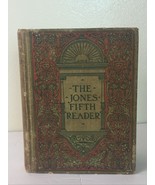 1903 ~The Jones Fifth Reader ~ Poe, Victor Hugo, C. Dickens, Sir Walter ... - £12.00 GBP