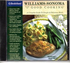 Williams-Sonoma Good Cooking CD-ROM for Windows - NEW Sealed Jewel Case - £3.17 GBP