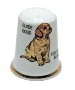 Guide Dogs for the Blind Collectors Fine Bone China Thimble - £9.50 GBP