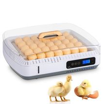 Premium 35-Egg Incubator with Automatic Turning, Temperature Control - £71.36 GBP
