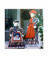 Simplicity 7882 Holiday Door Greeter Dolls with Clothes - Snow Lady &amp; Po... - $9.00