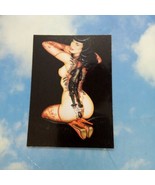  1992 Olivia Collector Cards #6 Cat &amp; Mouse 1991  Betty Page  - $3.22