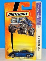 Matchbox 2006 MBX Metal #23 TVR Tuscan S Mtflk Blue - £6.95 GBP