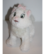 Aristocats Cat 9" Disney Tote A Tail Marie White Plush Glitter Pink Bow ... - $11.35