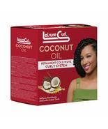 Leisure Curl Coconut Oil Cold Wave Curly System 1 Application | Softens, Transfo - $34.64