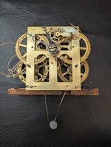WML Gilbert Wall Clock Movement 8 Day clock Time Strike Brass Hands Pend... - $50.79
