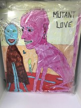 Abstract Folk Pop Modern Cartoon Art Print Mutant Love Print Picture - £26.11 GBP