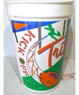Conoco gas oil NCAA football trivia cup vintage  plastic cup  Doug Flutie - £5.49 GBP