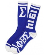 PHI BETA SIGMA FRATERNITY ROYAL BLUE TUBE SOCK MENS FRATERNITY TUBE SOCK... - €10,14 EUR