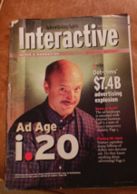 Interactive 1.20 fr 1999 the Dot-Com advertising Explosion Special Report Ad Age - £27.45 GBP
