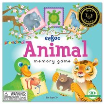Eeboo preschool Animal Memory and Matching Game 3+ Best Toy Award  - $13.00