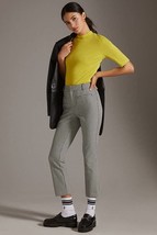 New Anthropologie Maeve The Essential Slim Kick Flare Pants  $128 Sz 6  Gray - £53.33 GBP