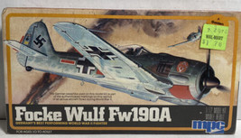 1982 MPC 1/72 Focke Wulf Fw190A Model Airplane Kit 1-4001 Sealed - £19.89 GBP