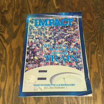 Vintage impact  magazine from 1994 scientologists association magazine - $365.56 MXN