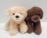 Aurora Golden Yellow Lab Retriever &amp; Chocolate Lab Puppy Dog Plush - €21,27 EUR