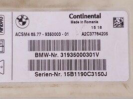 Bmw F30 F33 328i 428i N20 2.0 4cyl Turbo DME ECU FEM Key Ignition Module Set image 4