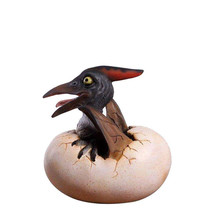 Pteranodon Dinosaur Egg Hatching Life Size Statue - £145.44 GBP