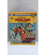 Walt Disney&#39;s Mickey And Friends Giant Paint With Water Book Golden 1990... - $19.99