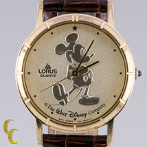 Lorus Unisex Mickey Mouse Quartz Watch &quot;The Walt Disney Co&quot; V811A - £204.42 GBP