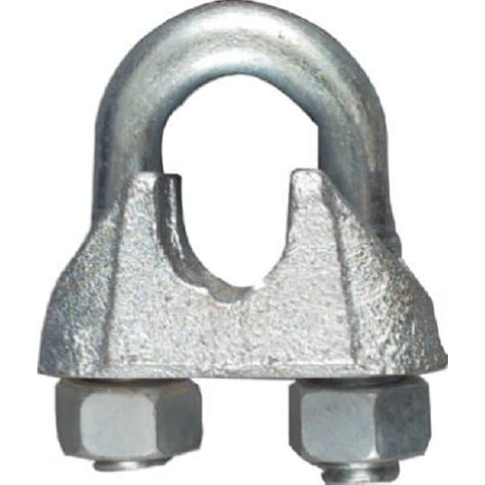N100-259 1/8&quot; Wire Rope Clamp - Quantity 1 - $16.11