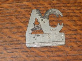 Vintage AC Champion Spark Plug Metal Gap Gage Measure GG10 - $23.76