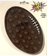 Fidget Fun! Pop It? Bubble Popping Game, Football, Age 3+, Autism, Stress Relief - $12.95