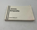2005 Chevrolet Impala Owners Manual OEM G01B15056 - $26.99