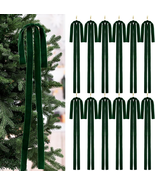 12 Pcs Green Velvet Ribbon Bows Christmas Tree Decorations 23.5X15.5 Inc... - $31.57