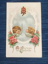 688A~ Vintage 1915 Postcard 1¢ Stamp Eastertide Joy Greeting Post Card A... - £3.93 GBP