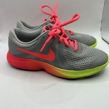 Nike Revolution 4 Fade (GS) AR2417-001 WOLF GREY Size 4.5Y - $19.90