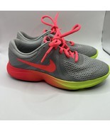 Nike Revolution 4 Fade (GS) AR2417-001 WOLF GREY Size 4.5Y - £15.88 GBP