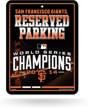 MLB 2014 World Series Champion Reserved Parking Sign - £8.15 GBP