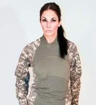 ACS ARMY COMBAT SHIRT ACU LONG SLEEVE DEFECT SMALL PAINT STAINS AND HOLE - £17.50 GBP