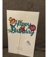The Little Mermaid birthday party Cake Toppers, Ariel Under The Sea Them... - $10.89