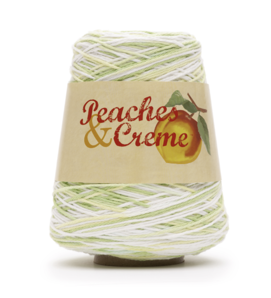 Primary image for Peaches & Creme Cotton Yarn, 14 Oz. Cone, Limeade (Green, Yellow and White)